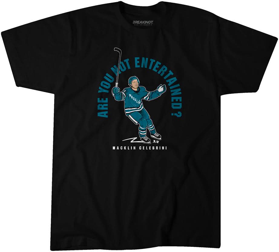 Macklin Celebrini: Are You Not Entertained?
