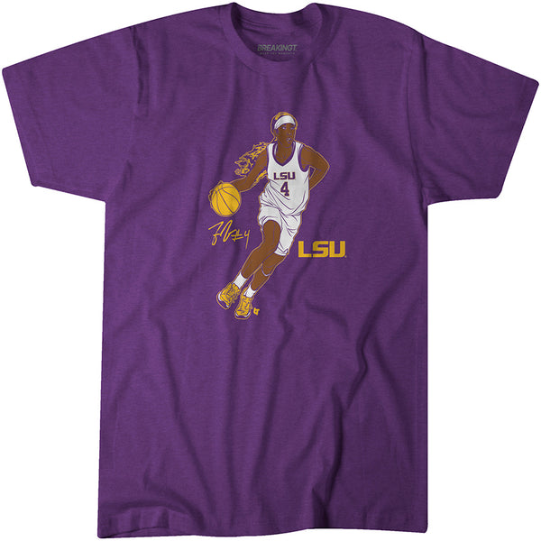 LSU Basketball: Flau'jae Johnson Superstar Pose