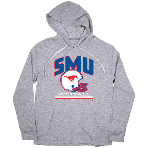 SMU Mustangs: Vintage Football Helmet