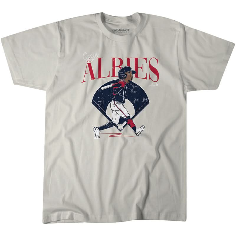 Ozzie Albies: Diamond Caricature