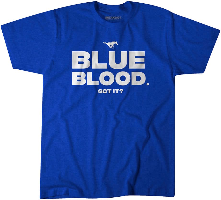 SMU Mustangs: Blue Blood. Got It?