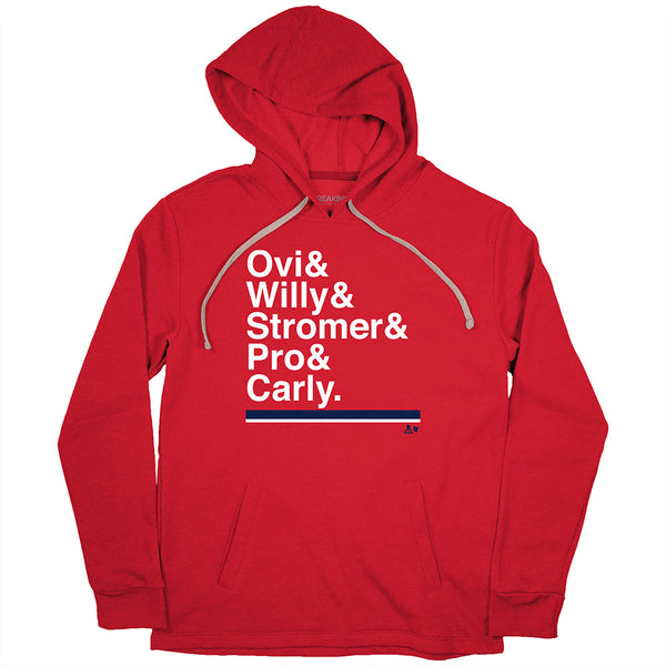 Washington Hockey Ampersand: Ovi & Willy & Stromer & Pro & Carly