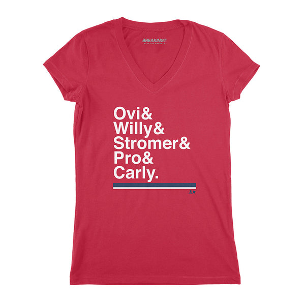 Washington Hockey Ampersand: Ovi & Willy & Stromer & Pro & Carly