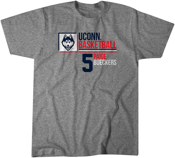 UConn Basketball: Paige Bueckers 5 Name Stack