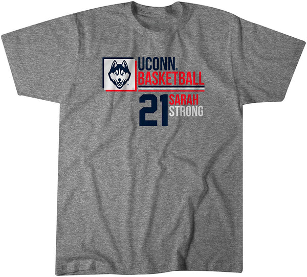 UConn Basketball: Sarah Strong 21 Name Stack