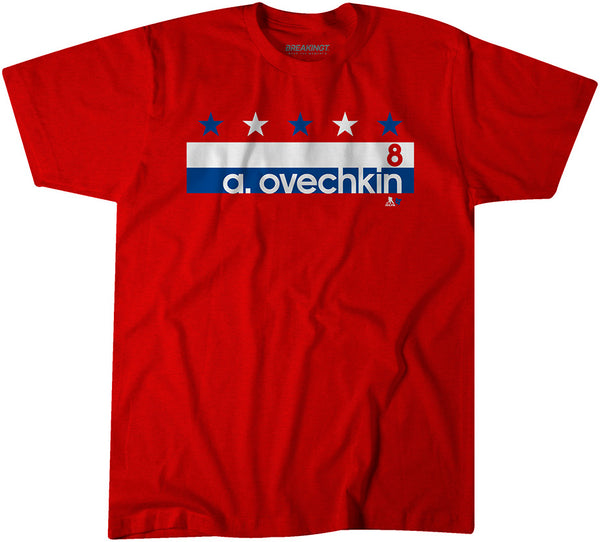 Alexander Ovechkin: Name Number Stripe