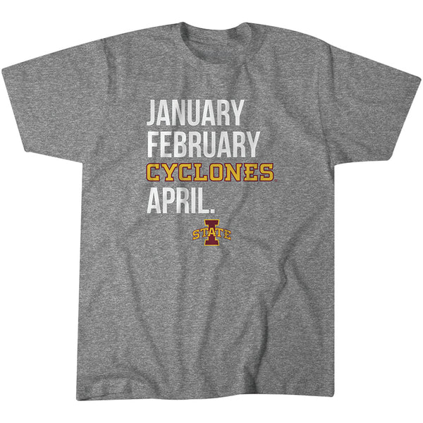 Iowa State Basketball: January February CYCLONES April