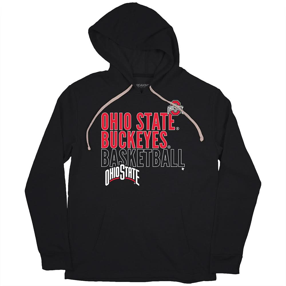 Ohio State Basketball: Text Logo Overlay
