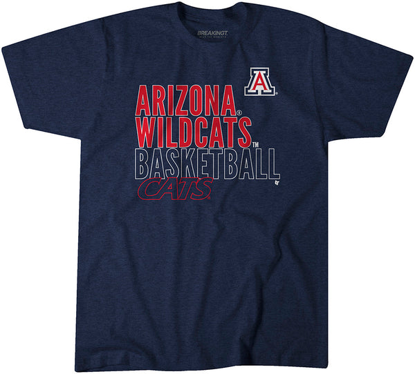 Arizona Basketball: Text Logo Overlay