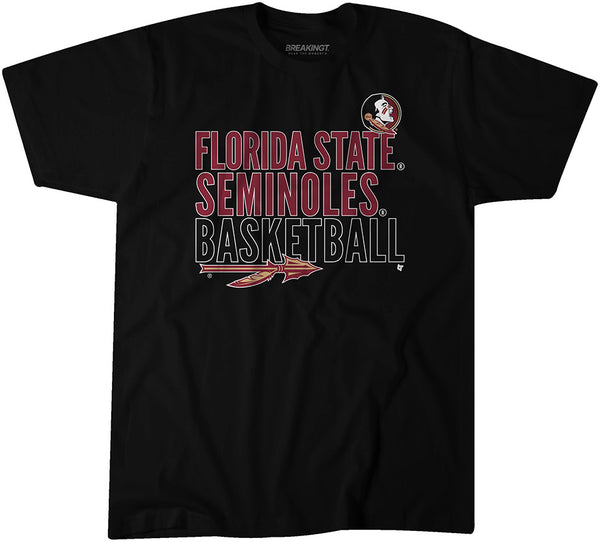 Florida State Basketball: Text Logo Overlay