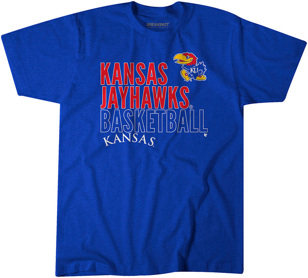 Kansas Jayhawks: Text Logo Overlay