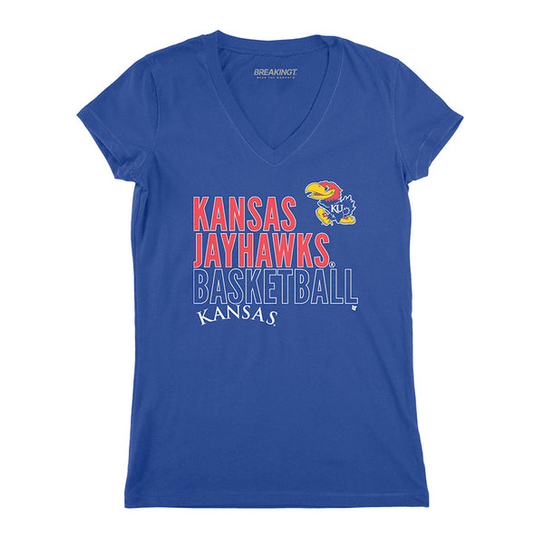 Kansas Jayhawks: Text Logo Overlay