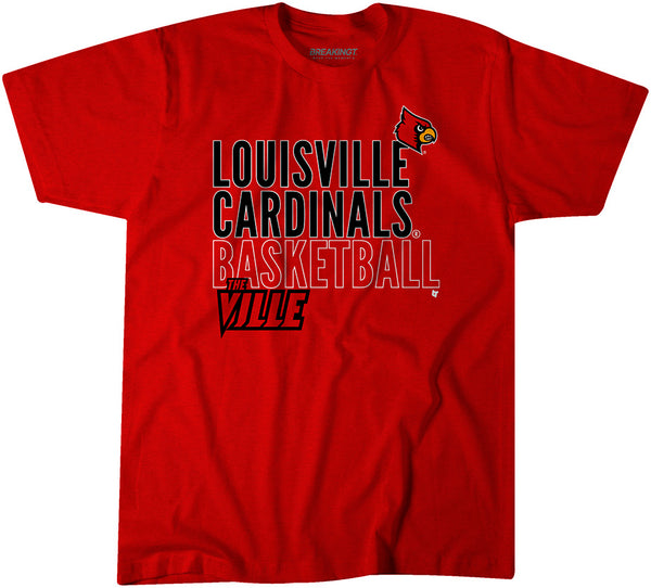 Louisville Cardinals: Text Logo Overlay