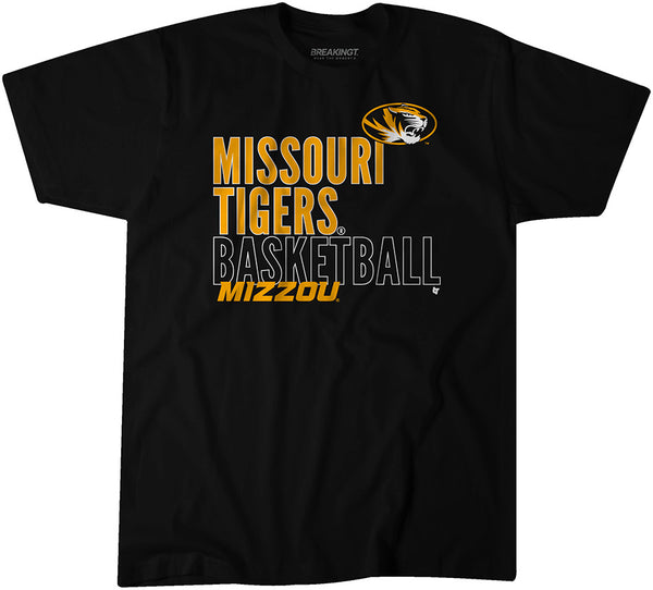 Missouri Tigers: Text Logo Overlay