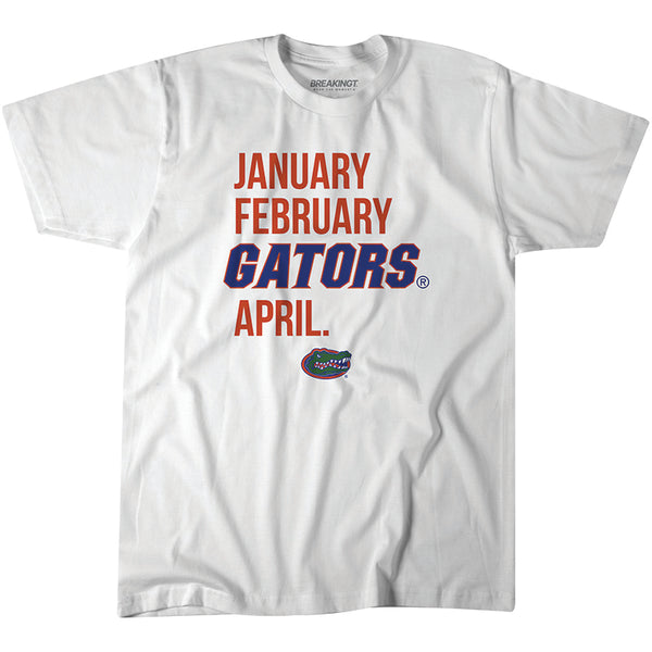 Florida Basketball: January February Gators April