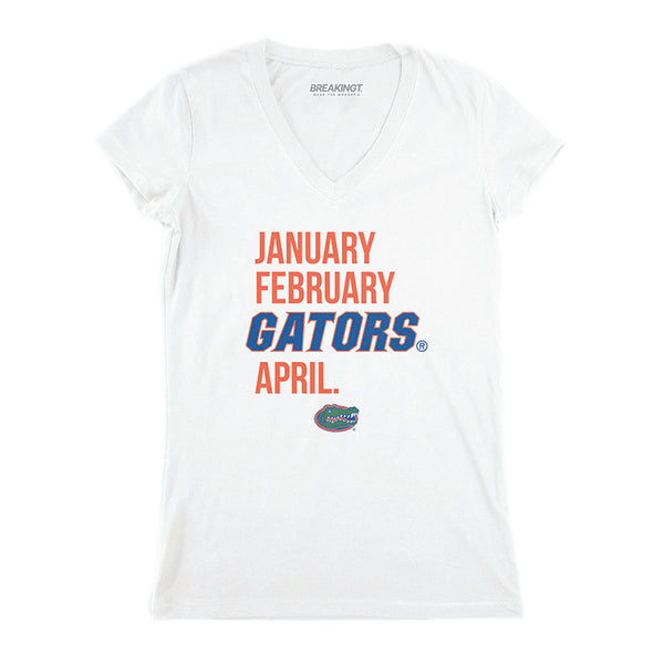 Florida Basketball: January February Gators April