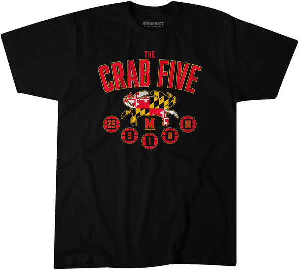 Maryland Basketball: The Crab Five Crab Flag