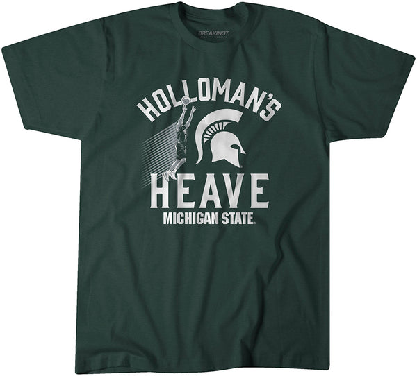 Michigan State Basketball: Tre Holloman's Heave