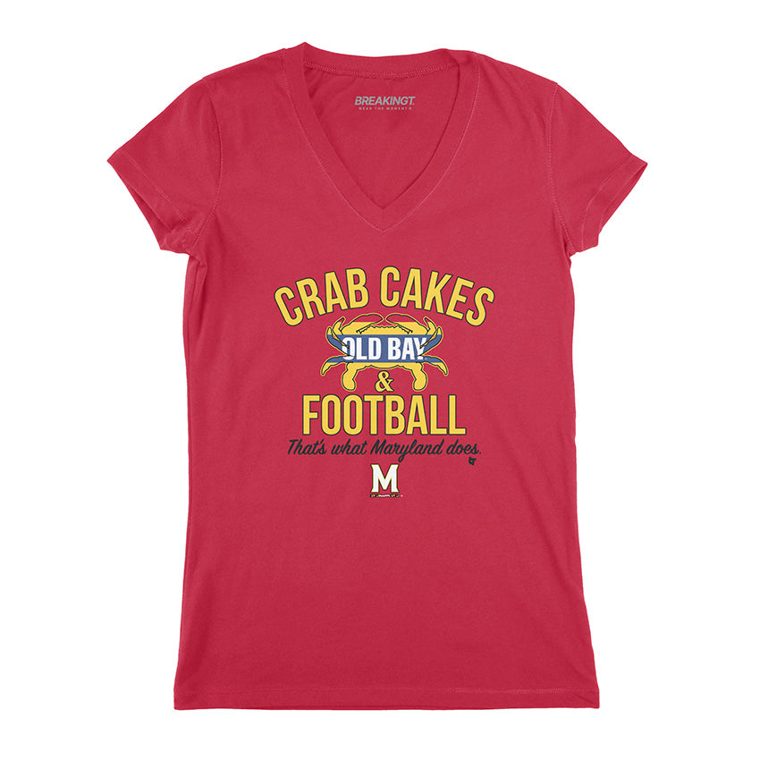 Maryland Terrapins: Crab Cakes & Old Bay & Football
