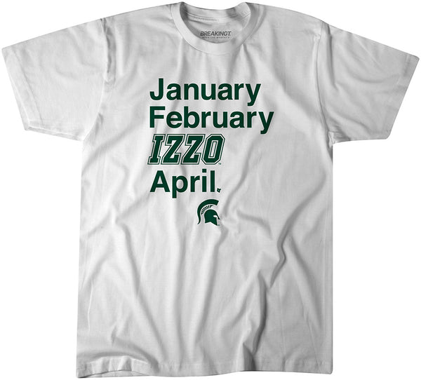 Michigan State Basketball: January February Izzo April