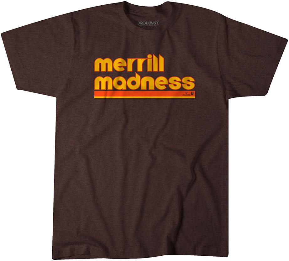Jackson Merrill: Merrill Madness Retro Text