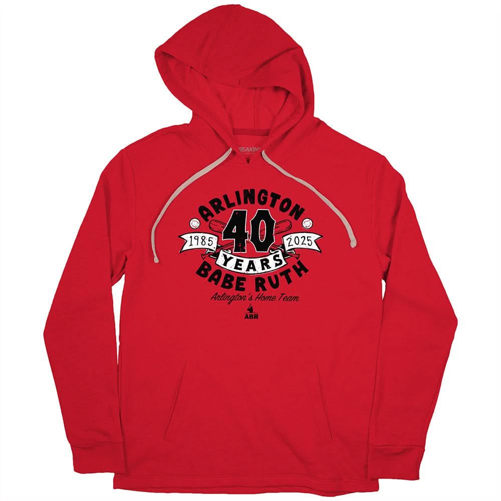 Arlington Babe Ruth 40th Anniversary Fan Shirt
