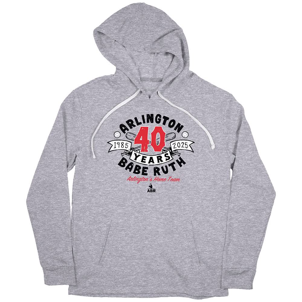 Arlington Babe Ruth 40th Anniversary Fan Shirt