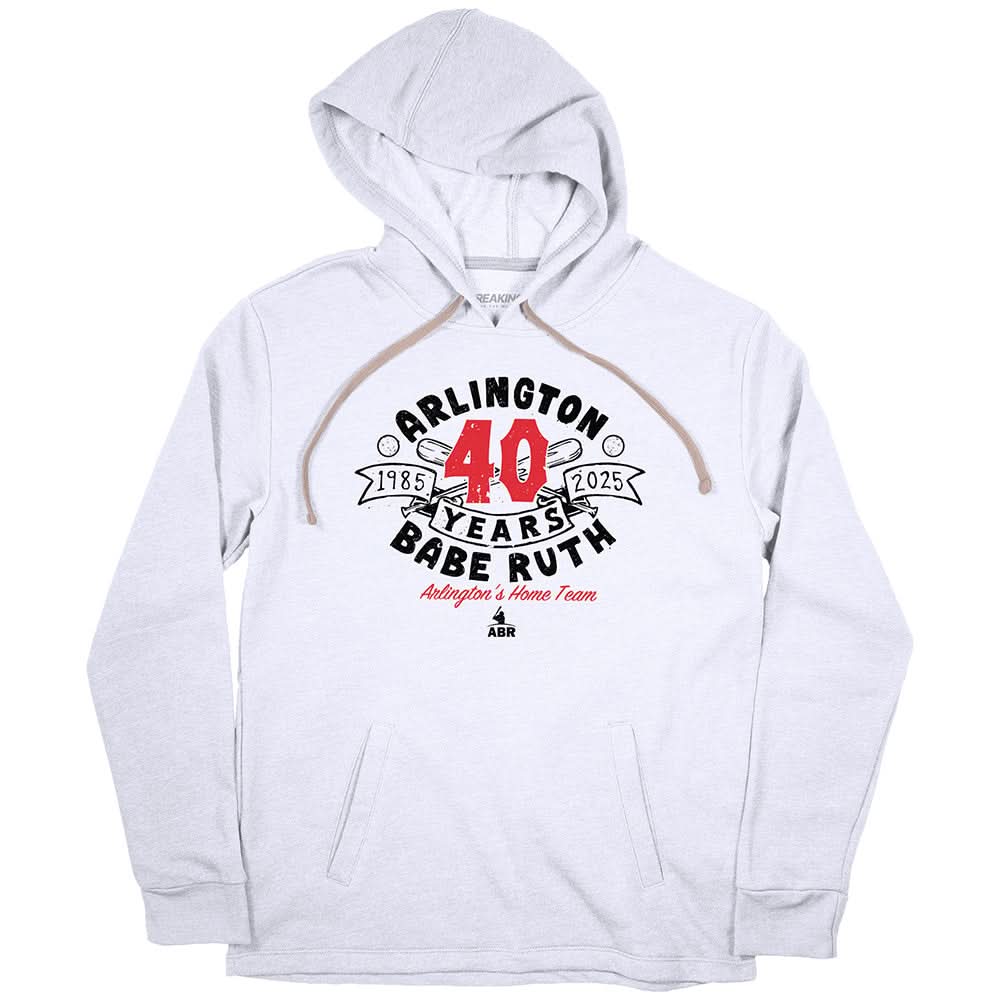 Arlington Babe Ruth 40th Anniversary Fan Shirt