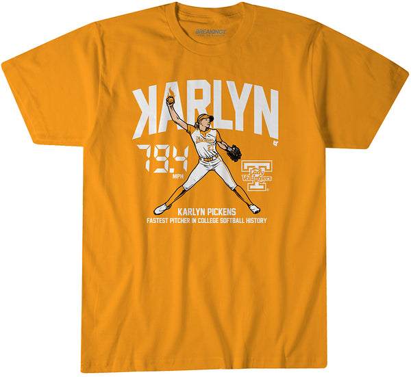 大須かのん Tシャツ テンシンランマン iON! Tennessee Softball Karlyn Pickens Shirt - UT & NIL Licensed -BreakingT