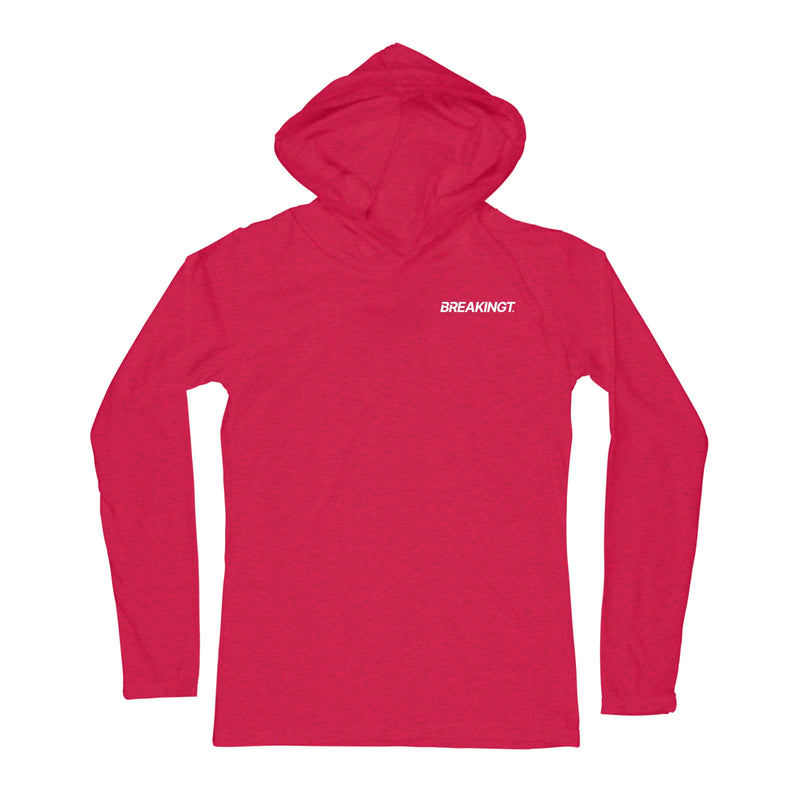 BreakingT Lightweight Hoodie Left Chest Logo