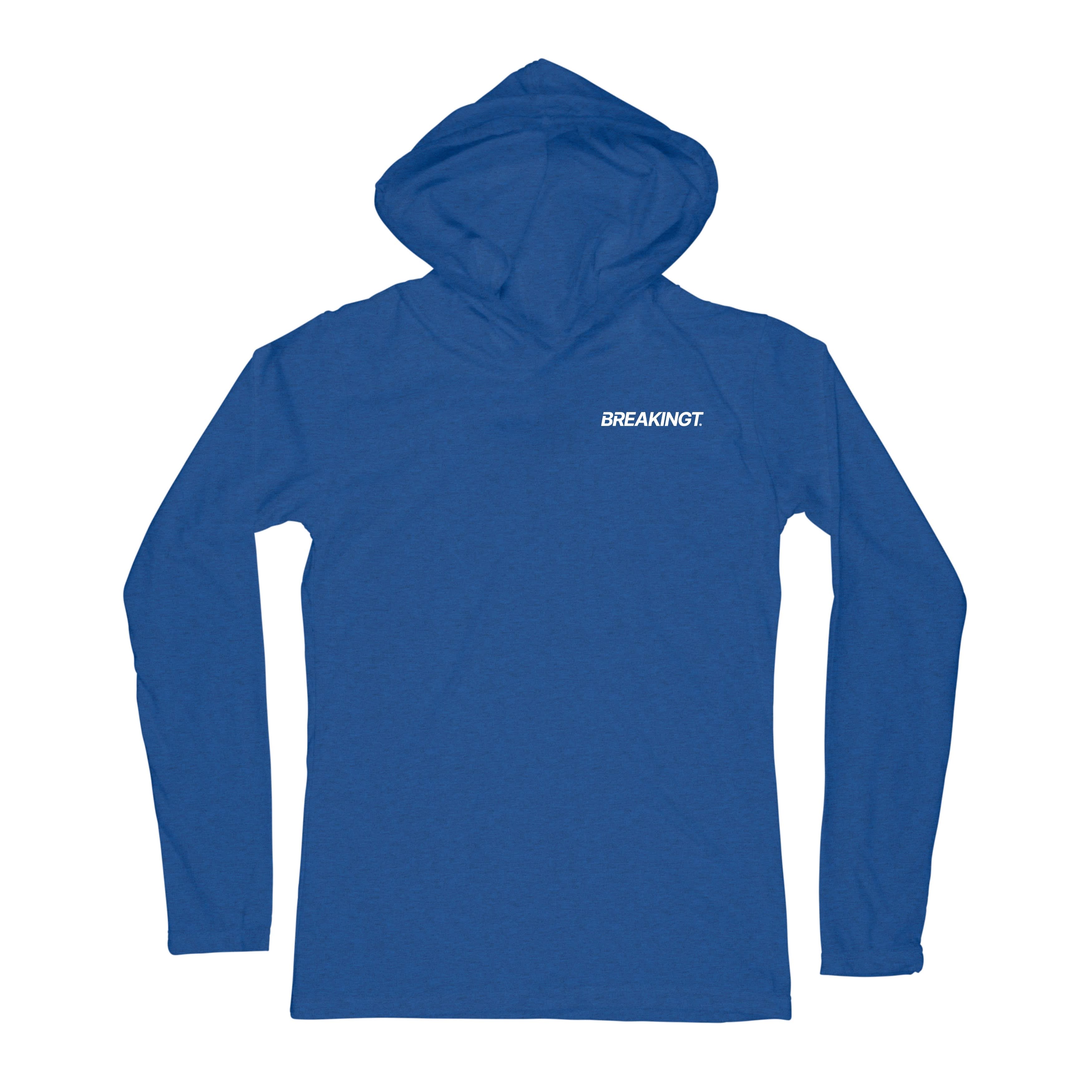 BreakingT Lightweight Hoodie Left Chest Logo