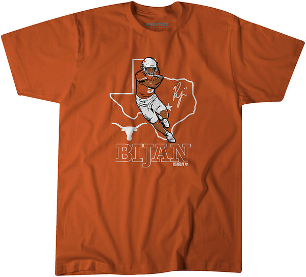 Texas Football: Bijan Robinson State Outline