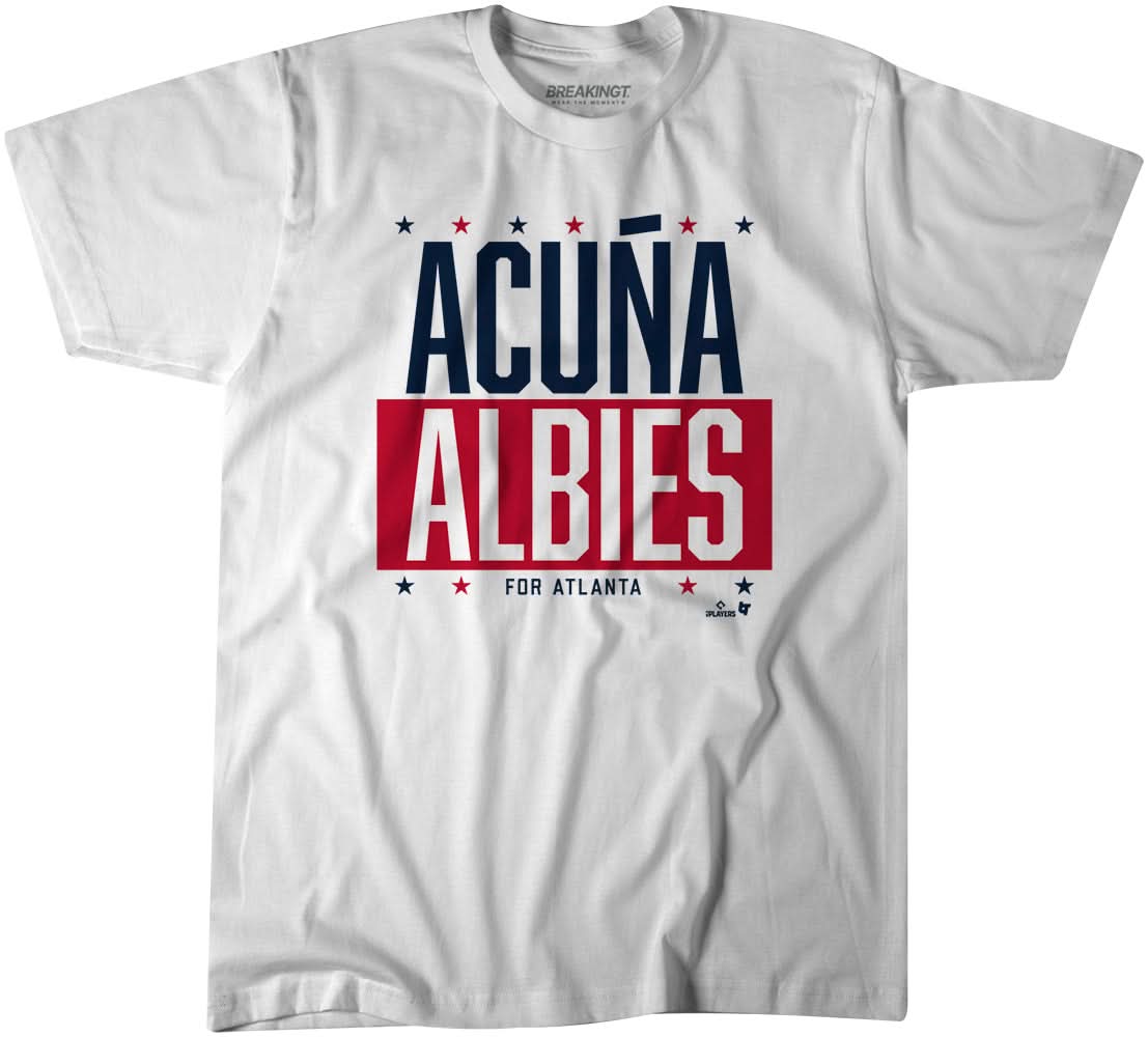 Acuña-Albies for Atlanta Baseball Adult Unisex Tee - BWP
