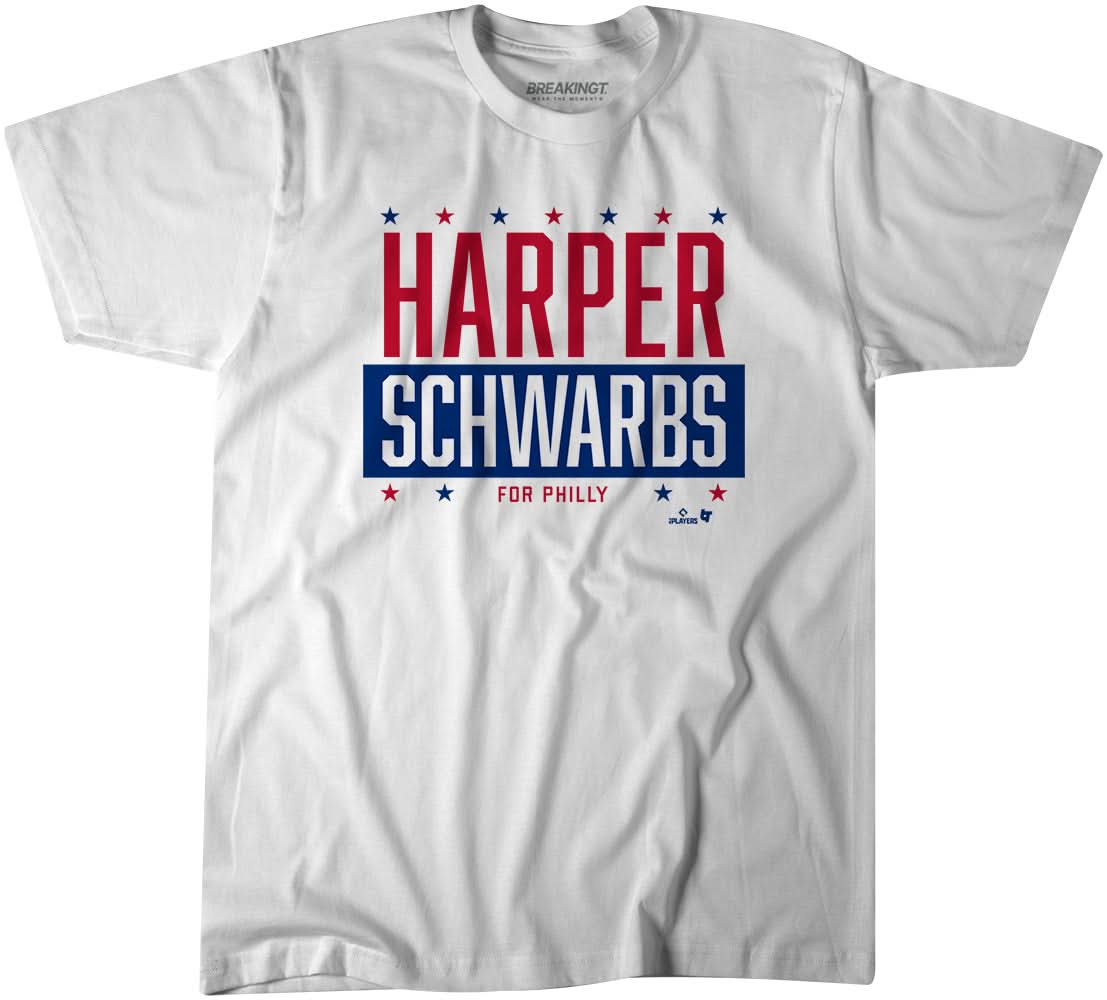 Harper-Schwarbs for Philly Baseball Adult Unisex Tee - BWP