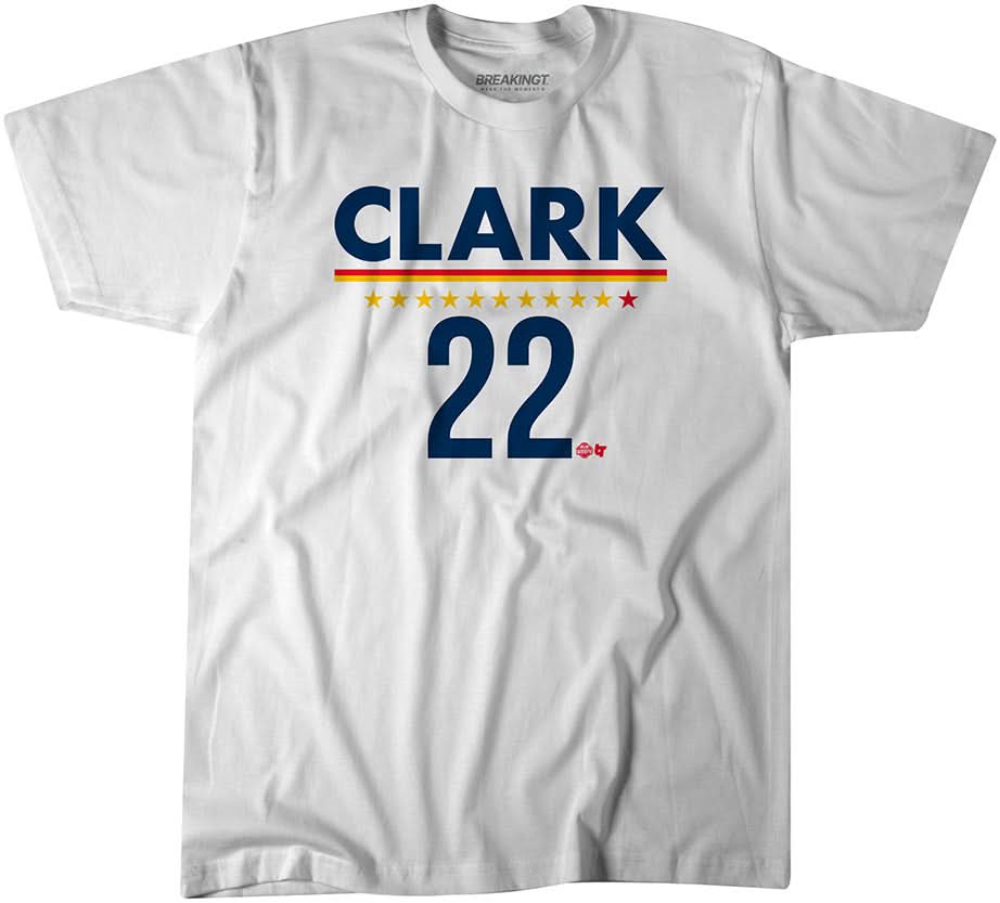 Caitlin Clark: IND 22 - Indiana Basketball Adult Unisex Tee - BWP