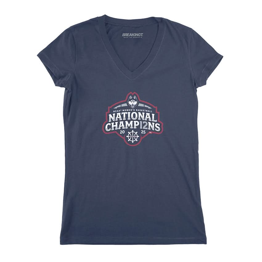 UConn Women's Basketball: 2025 NCAA Champions Logo