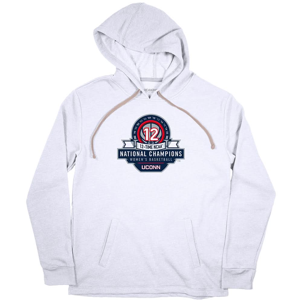 UConn Women's Basketball: 12x NCAA Champions Logo