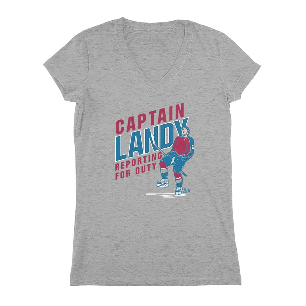 Gabriel Landeskog: Captain Landy Reporting for Duty