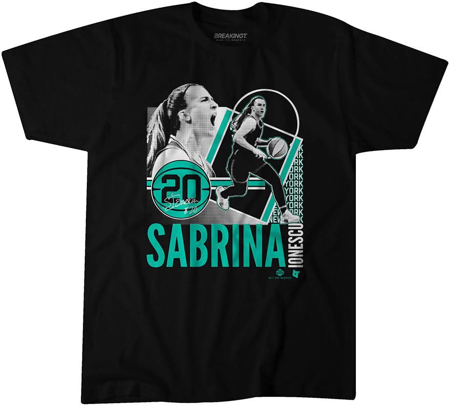 Sabrina Ionescu Collage Frame