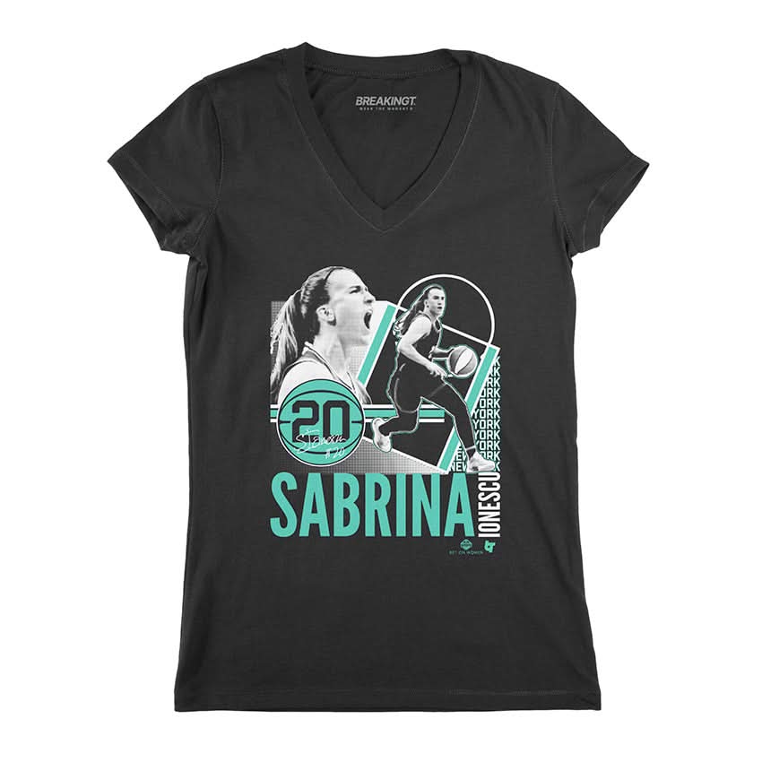 Sabrina Ionescu Collage Frame