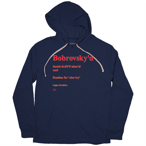 Sergei Bobrovsky: Bobrovsky'd Definition