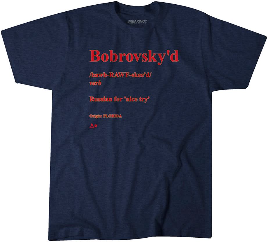 Sergei Bobrovsky: Bobrovsky'd Definition