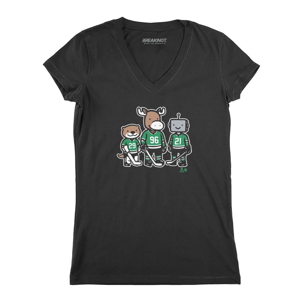 Jake Oettinger, Mikko Rantanen And Jason Robertson: Otter, Moose And Robo Guys