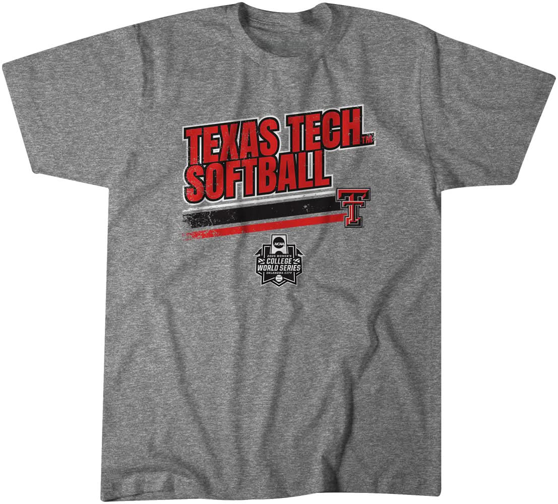 Texas Tech Softball: Women's College World Series Stripe