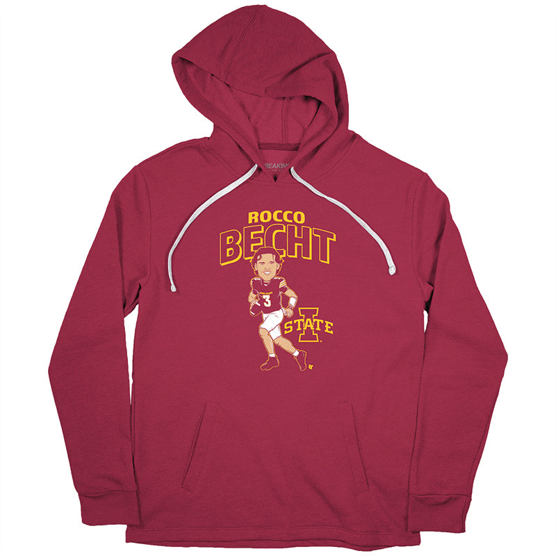 Iowa State Football: Rocco Becht Caricature