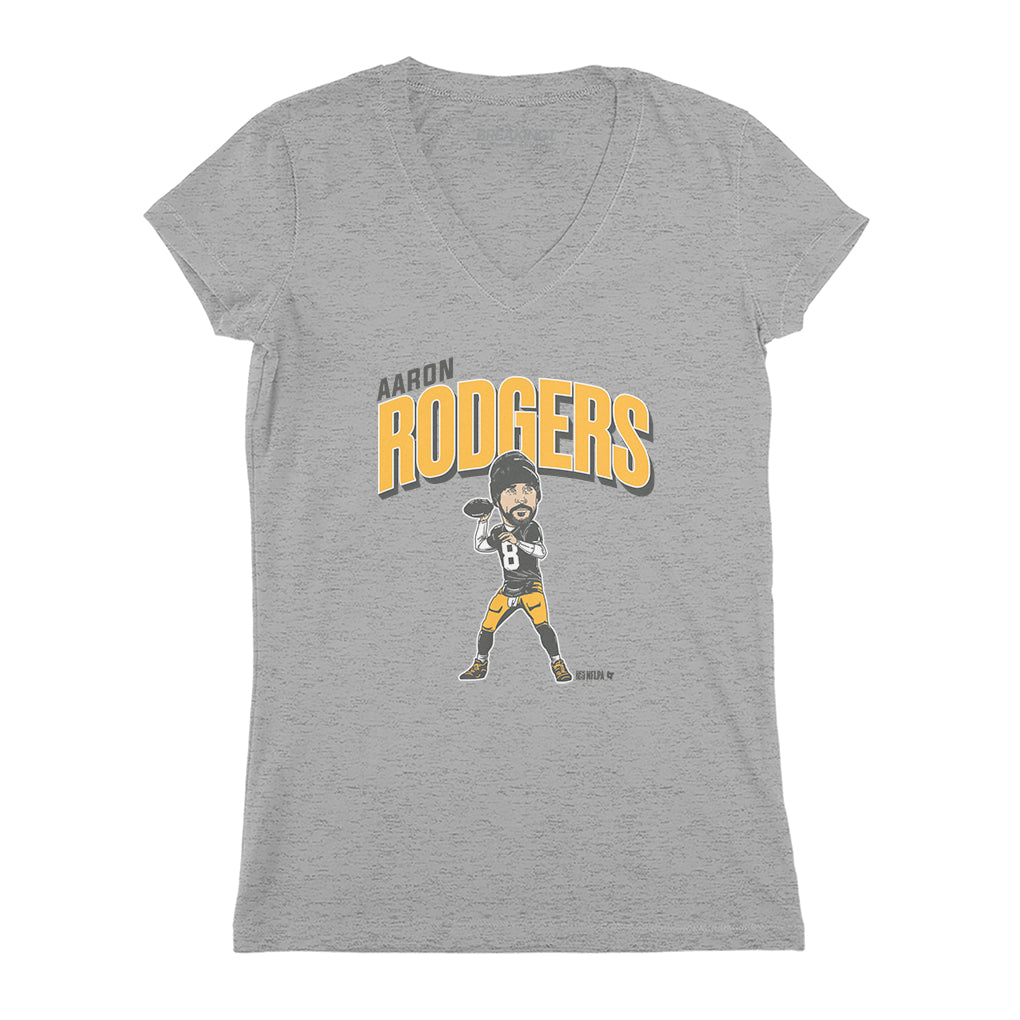 Aaron Rodgers: Pittsburgh Caricature