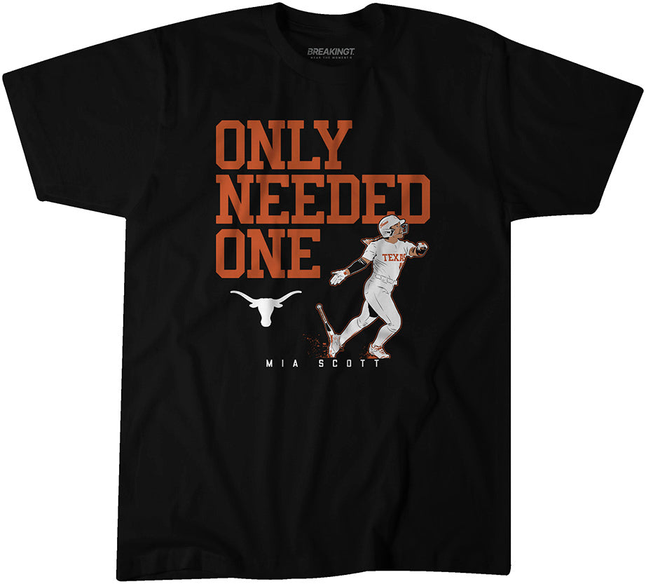 Texas Softball: Mia Scott Only Needed One