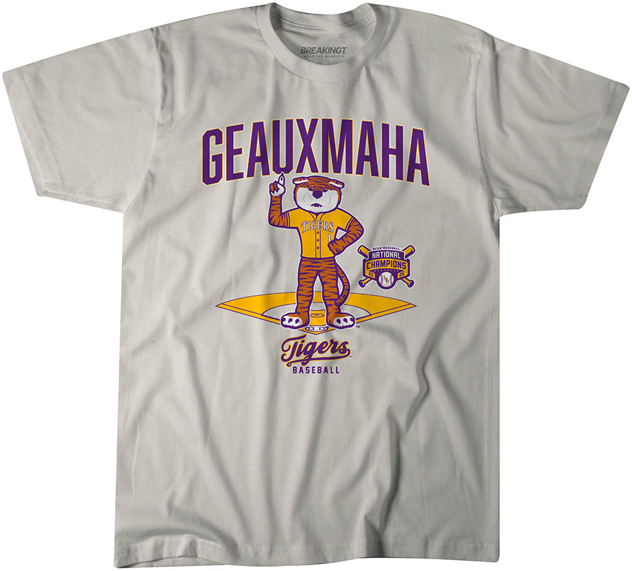 LSU Baseball: 2025 National Champions Mascot Diamond