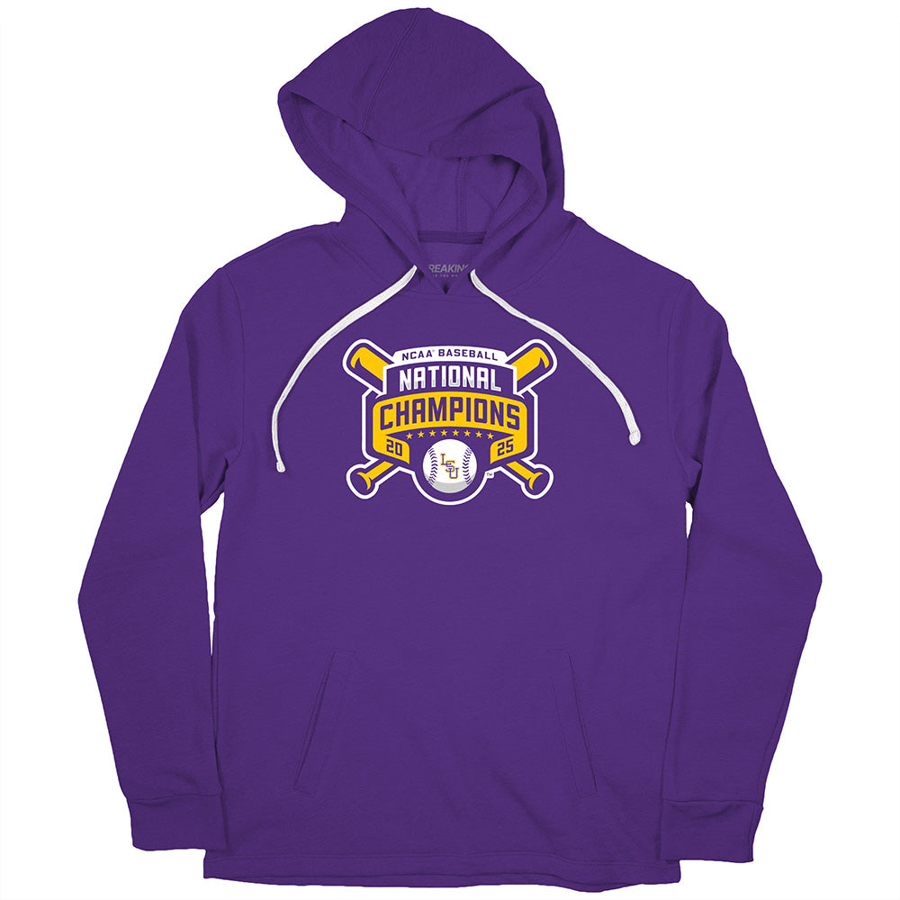 LSU Baseball: 2025 National Champions Logo