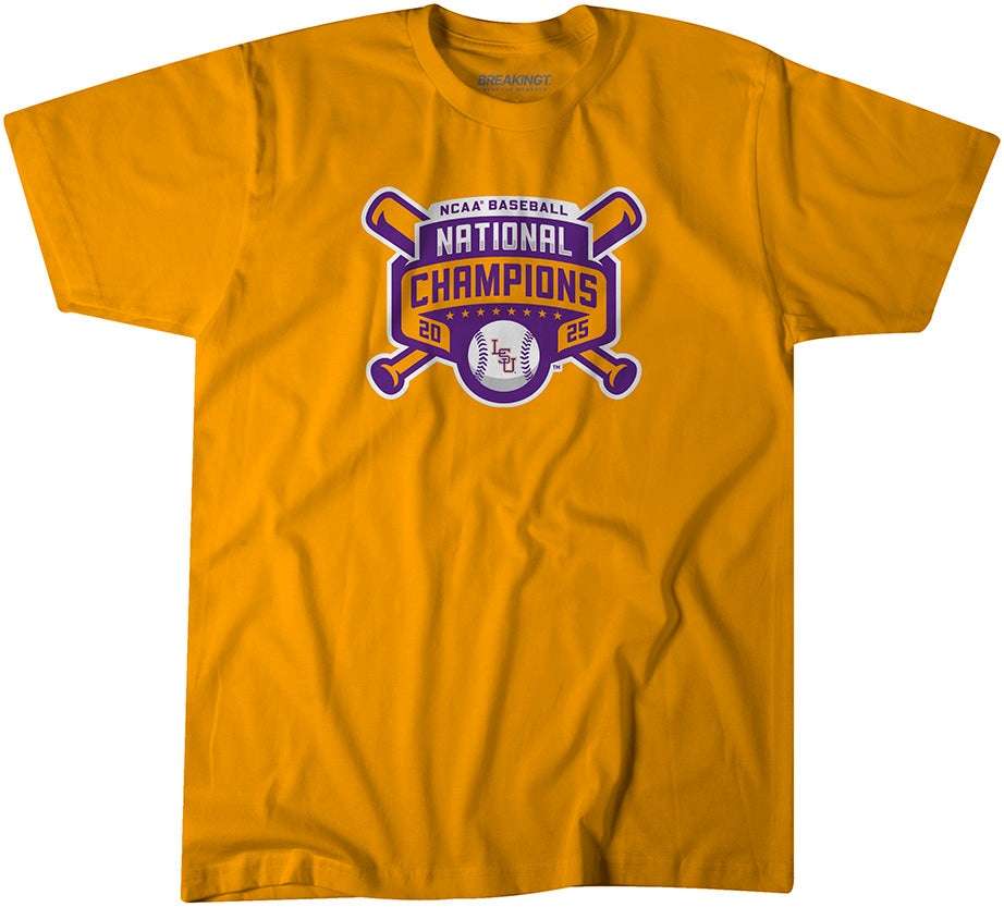 LSU Baseball: 2025 National Champions Logo